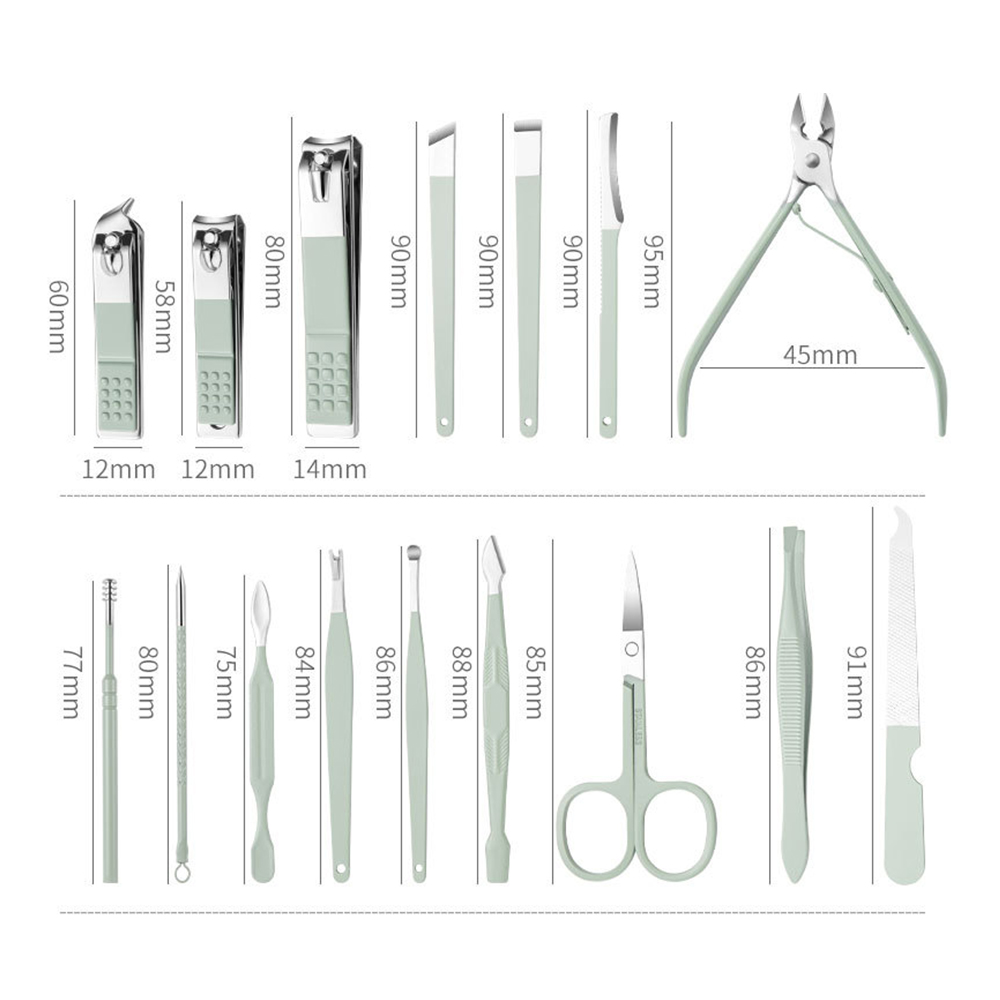 Manicure set 16pcs clavus retonsor set