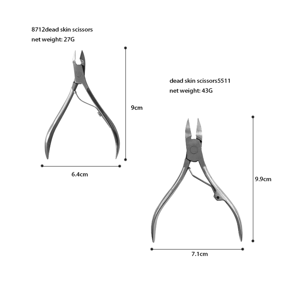 Nickel mortuus cutis forcipe