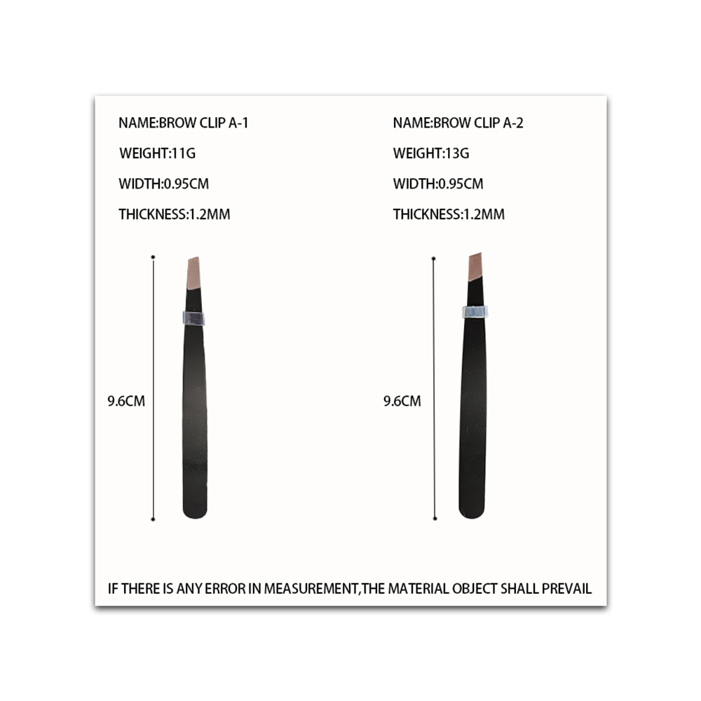 Oblique supercilium tweezer A-1/obliqua supercilium tweezer A-2